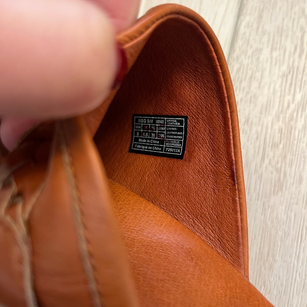 Ugg vintage mahogany brown clogs - Picture 5 of 9
